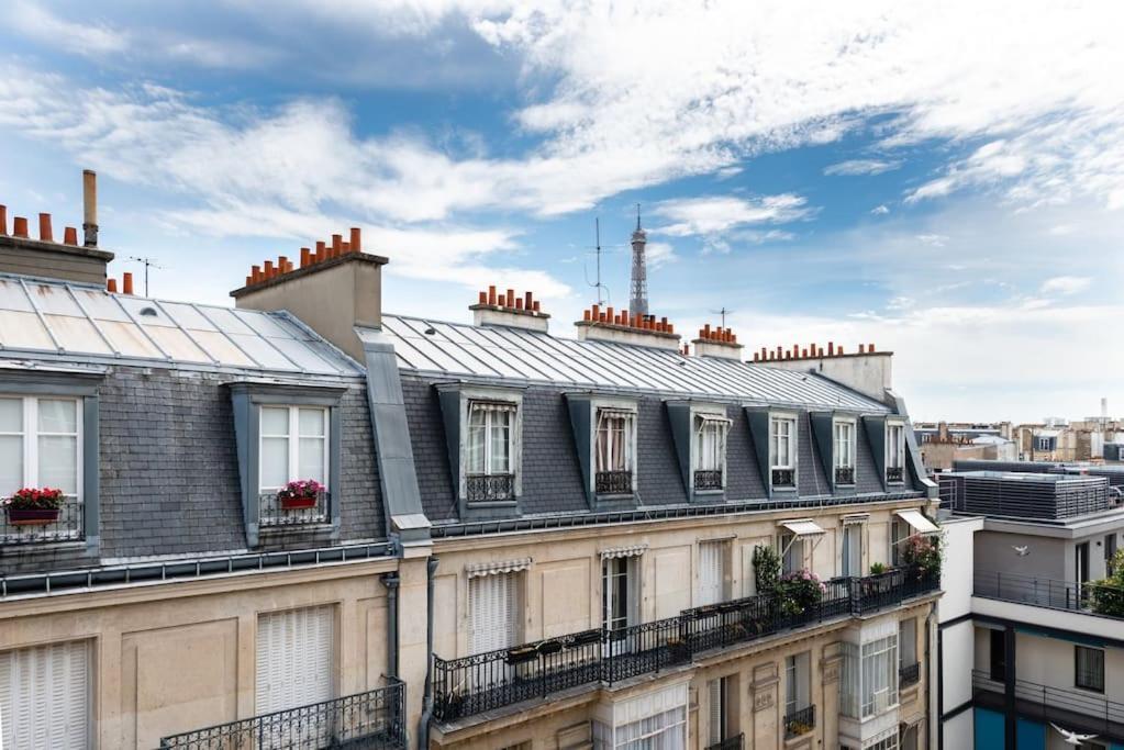 Appartement Vue Tour Eiffel Paris Luaran gambar